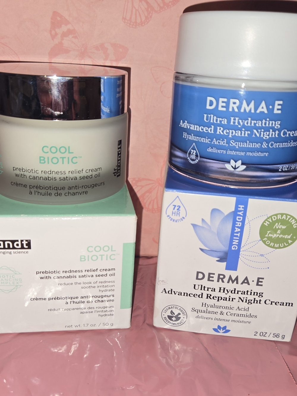 Dr. Brandt Cool Biotic Prebiotic Redness Relief Cream - Green & White